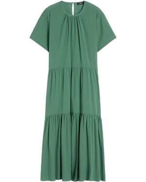 Weekend by Maxmara Technical Cotton Canvas Dress - Green