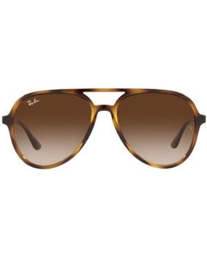 Ray-Ban Aviator Frame Sunglasses - Brown