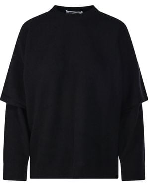 DARKPARK Troy Double Sleeved Sweater - Black