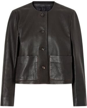 Nili Lotan Smooth Casual Jacket - Black