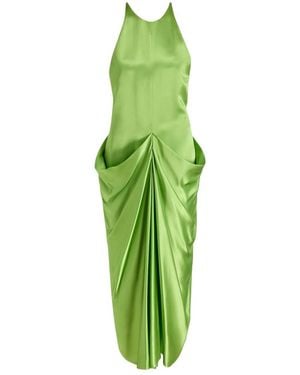 KHAITE Kent Dress - Green