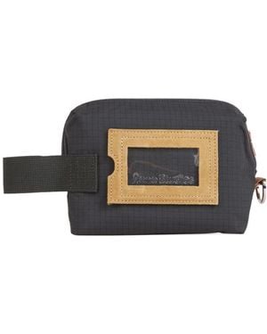 Acne Studios Logo Wash Bag - Blue