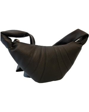 Lemaire Croissant Shoulder Bag - Black