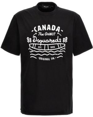 DSquared² Crew Neck T-Shirt - Black