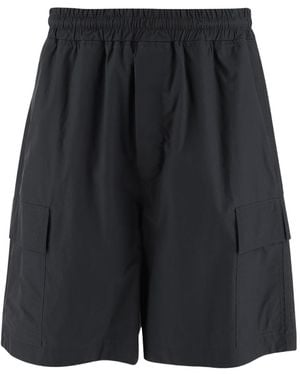 Bottega Veneta Elastic Waist Shorts - Black