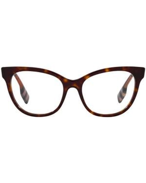 Burberry Eyewear Cat-Eye Frame Glasses - Brown