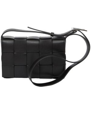 Bottega Veneta Cassette Medium Messenger Bag - Black