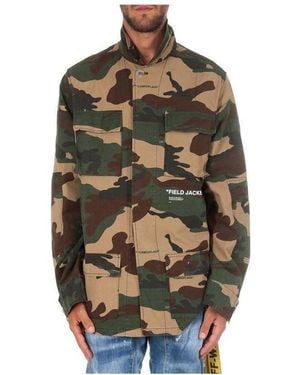 Off-White c/o Virgil Abloh Camouflage Casual Jacket - Multicolour