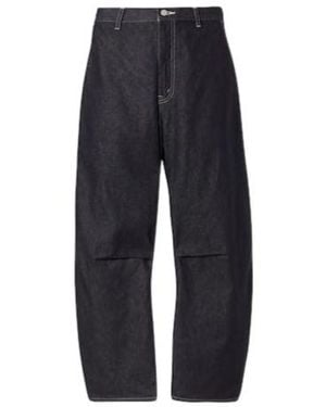 Comme des Garçons Barrel-Leg Jeans - Blue