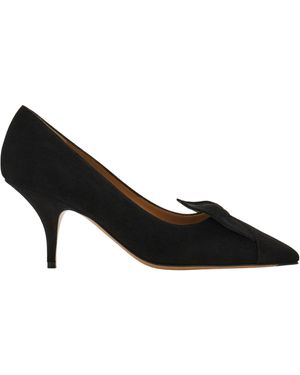 Ferragamo Bow Pump - Black