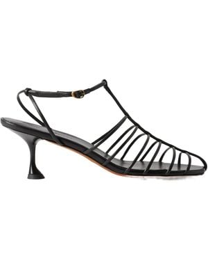 Proenza Schouler Tee Cage High-Heeled Sandals - Multicolor