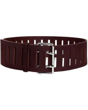 Alaïa Rectangular Large Belt - Brown