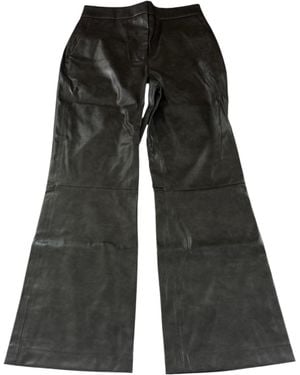 Calvin Klein Straight-Leg Casual Pants - Black
