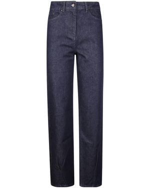 16Arlington Straight-Leg Cotton Jeans - Blue
