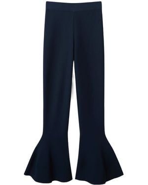 Stella McCartney Elastic Waist Casual Trousers - Blue