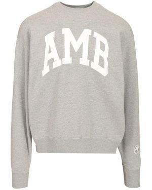 Ambush Amb Graphic Sweatshirt - Gray
