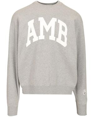 Ambush Amb Graphic Sweatshirt - Grey