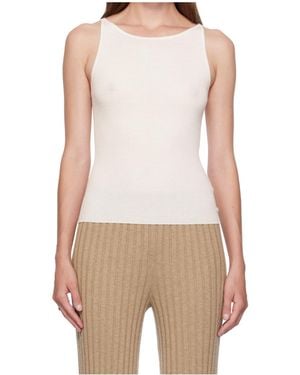 Lisa Yang Lynette Sleeveless Top - Natural