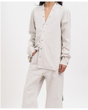 Rick Owens Camicia Larry - Grey