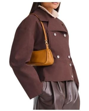 Longchamp Looong M Shoulder Bag - Brown