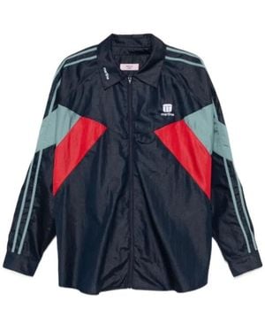 Martine Rose Shirt-Style Track Jacket - Blue