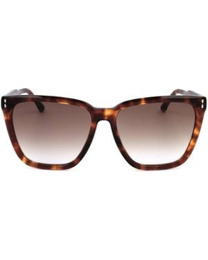 Isabel Marant Cat-Eye Frame Sunglasses - Multicolor