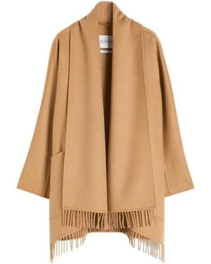 Max Mara Camel Cardigan Coat - Brown