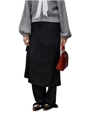 Dior Draped Trousers - Black