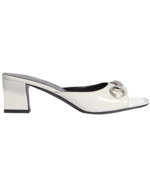 Gucci Signora Slide Sandal - White