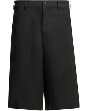 Comme des Garçons Comme Des Garçons Shirt Side Zipped Shorts - Black