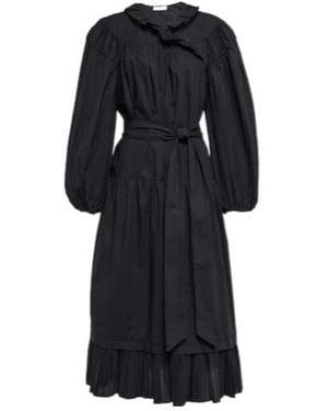 Ulla Johnson Long Sleeve Dress - Black