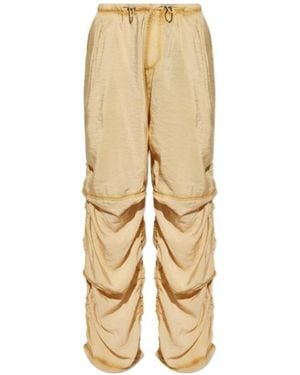 DIESEL P-Daily Layered Drawstring Pants - Natural