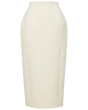 Wardrobe NYC Back Zip Skirt - White
