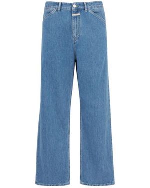 Closed Shoreham Wide Denim Jeans - Blue