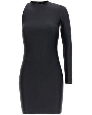 Balenciaga One-Shoulder Mini Dress - Blue