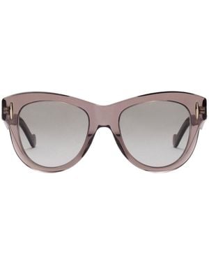 Loewe Vintage Screen Sunglasses - Metallic