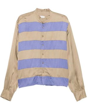 Dries Van Noten Striped Shirt - White
