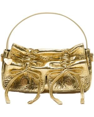 Acne Studios Drawstring Tote Bag - Metallic
