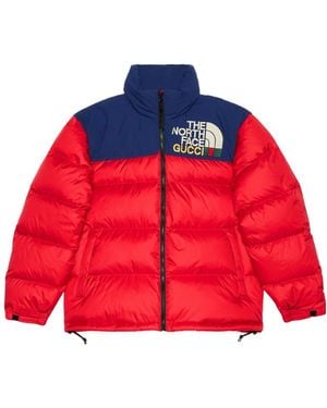 Gucci X The North Face Padded Jacket - Red
