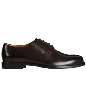 Givenchy Label Derbies - Brown