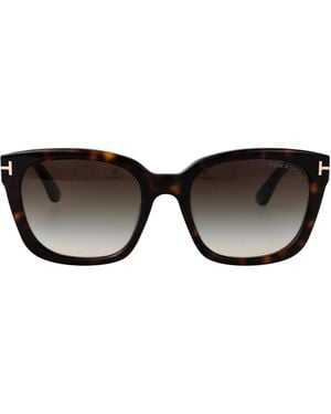 Tom Ford Full Frame Sunglasses - Brown