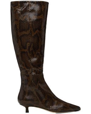 Aeyde Sabrina High Boots - Brown