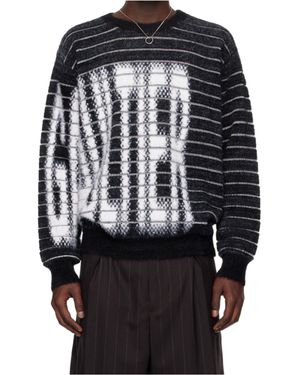 Jean Paul Gaultier Jacquard Gaultier Sweater - Black