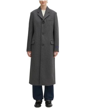 Sporty & Rich Button Coat - Black