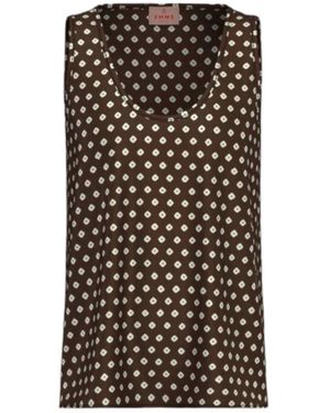 Marella Polka Dot Vest - Black