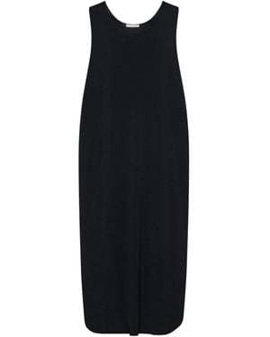 The Row Agla Sleeveless Maxi Dress - Black