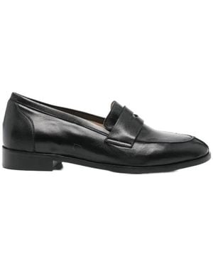 P.A.R.O.S.H. Leather Loafers - Black