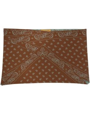 Guest In Residence Triangular Scarf - Brown