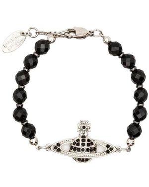 Vivienne Westwood Orb-Embellished Chain Bracelet - Metallic
