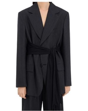 MM6 by Maison Margiela Tailored Glove Jacket - Black